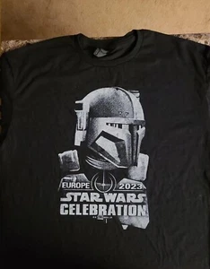 Star Wars Celebration 2023 Paz Vizla T-Shirt size L Limited to Monday Only - Picture 1 of 2
