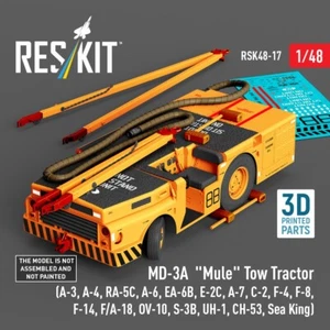 MD-3A "Mule" Tow Tractor (3D Printed model kit) Scale 1:48 ResKit RSK48-0017 - Picture 1 of 3