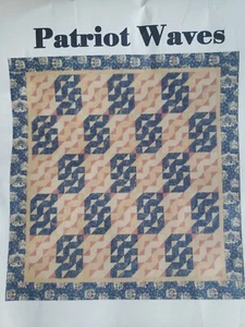 Patriot Waves 55 X 75 Quilt Kit - Picture 1 of 7