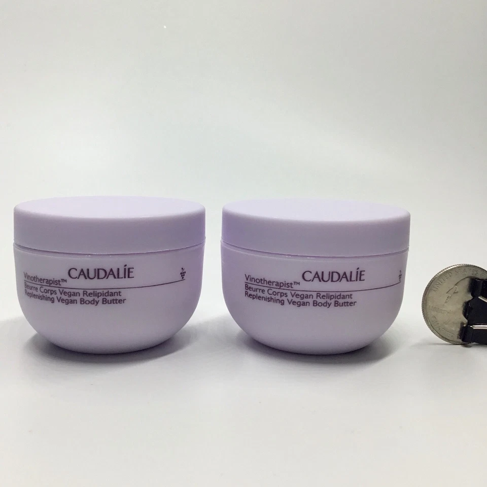 X2 NUEVO Caudalie Vinoterapeuta Reposición Vegana Manteca Corporal 40ml 1.3oz NUEVO Foto 1 de 3