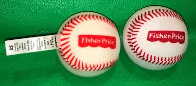 Fisher Price GROW TO PRO Better Batter Replacement Baseball Ball -Set of 2 DTM19 - Image 1 of 4