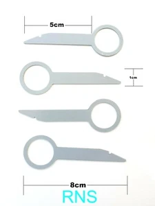 For Audi A4 8E/8H B6/B7 Car Radio Navigation Expanding Brackets Rns - Bild 1 von 24