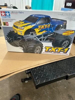 Vintage Tamiya TxT-1 4x4 Monster truck,  NOS.FACTORY SEALED IN BOX - Image 1 of 4