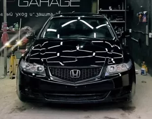 FRONT Grille Rare Holes for Bumper Euro-R Accord euro cl7 Cl9 06-08 / Acura TSX - Picture 1 of 6