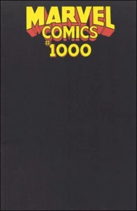 Blank Black MARVEL COMICS #1000 convention Sketch Variant 9.4 NM Marvel AVENGERS - Picture 1 of 3