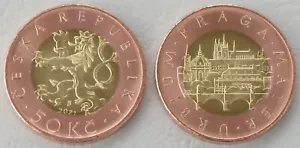 Czech Republic 50 Korun Commemorative Coin 2021 Prague KM# 1 Uncirculated - Picture 1 of 1