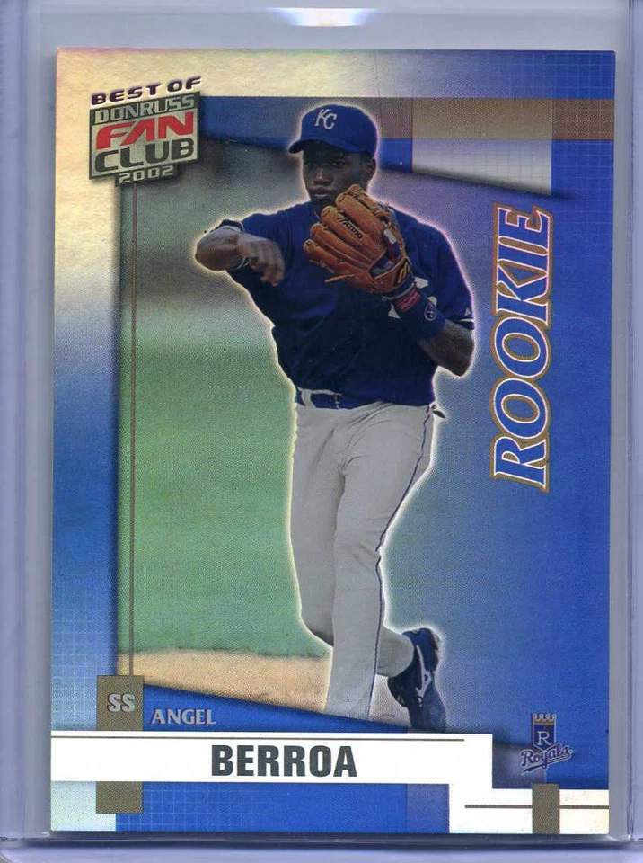 ANGEL BERROA 2002 Donruss Best of Fan Club ROOKIE #900/1350 - ROYALS - Image 1 of 1