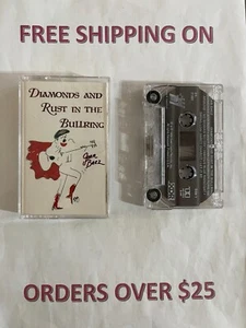 JOAN BAEZ DIAMONDS & RUST IN THE BULLRING CASSETTE - Picture 1 of 3