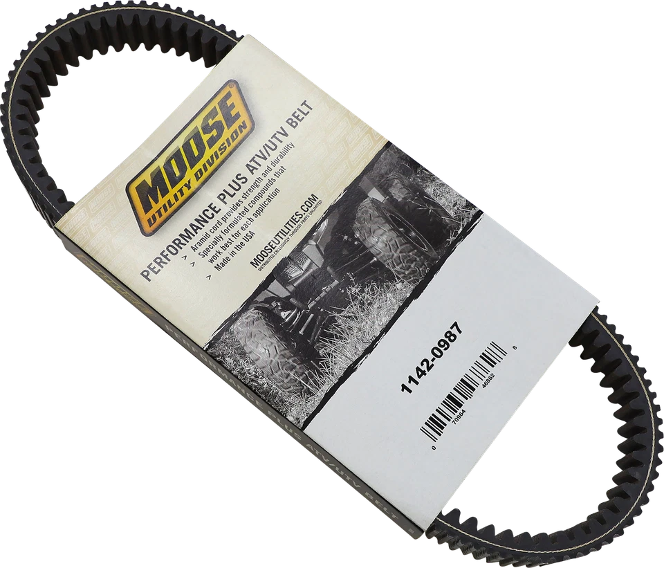 Moose Utility Performance Plus Aramid UTV Transmission Drive Belt 1142-0987 - Image 1 of 1