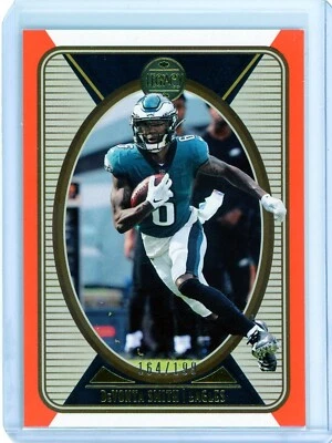 2022 Panini Legacy Football DeVonta Smith Orange /199 Eagles - Image 1 of 2