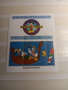 SELLOS POSTALES BLOQUE DISNEY SIERRA LEONA MNH (DISNEY05) - Imagen 1 de 2