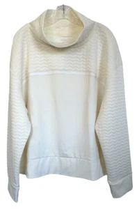 Sudadera Pullover Acolchada Hibernación Capa 8 Para Mujer Talla XXL Invierno Blanca - Imagen 1 de 9