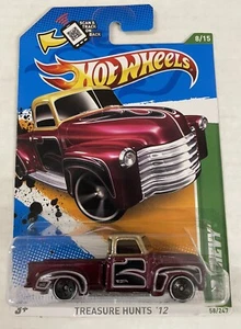 Hotwheels 2012 Treasure Hunt '52 Chevy Truck #8 of 15 - Picture 1 of 5