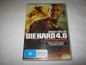 Die Hard 4.0 - Uncut Version - Bruce Willis - New Sealed DVD - R4