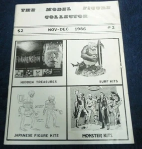 MFC Model & Figure Collector Magazine #2 1986 Surf Monster Kits Model Kit  - Picture 1 of 4