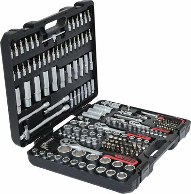 KS TOOLS   STECKSCHLÜSSEL Werkzeugsatz 1/4" + 3/8" + 1/2" 179-tlg - Bild 1 von 2