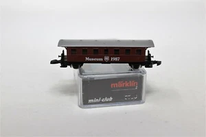 Z Scale Marklin Mini-Club Museumswagen 1987 - Picture 1 of 7