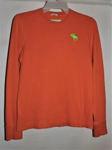 Abercrombie & Fitch Youth Crewneck Shirt Size Large Muscle Fit VGUC - Picture 1 of 2