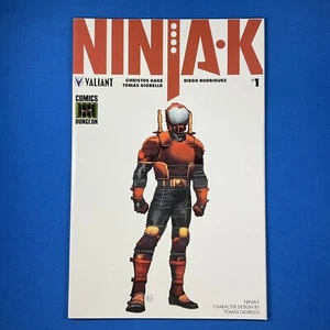 NINJA-K #1 Tomas Giorello Diseño de Personajes Variante 2017 Cómics Exclusivo de Dudgeon - Imagen 1 de 3