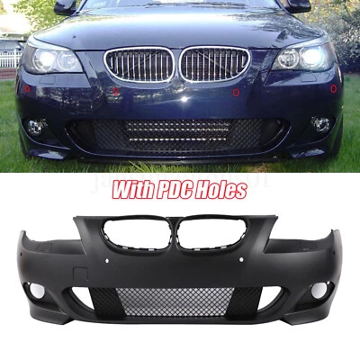 Front Bumper Cover MTECH Style W/ PDC Holes For BMW E60 E61 5-Series 2008-2010 Foto 1 de 4