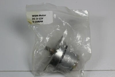 Unbranded  WSM-Motor  Synchronous DC Motor 3-12 VDC  Super Fast Shipping - Image 1 of 4
