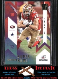 1-2023 Donruss Road to the Super Bowl Divisional George Kittle 49ers #RTSBD-GK - Bild 1 von 2