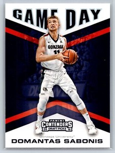 2016 Panini Contenders Draft Picks Game Day Domantis Sabonis #16