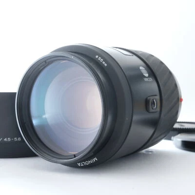 Minolta AF 100-300mm f/4.5-5.6 A Mount "Near Mint" 14304727 Zoom Lens Maxxun - Image 1 of 4