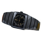 Rado Sintra 318.0726.3 Black Ceramic Case Quartz Black Dial Men's Watch