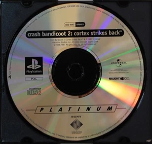 CRASH BANDICOOT 2: CORTEX STRIKES BACK - PLAYSTATION 1 - PAL ESPAÑA - SOLO CD - Picture 1 of 1