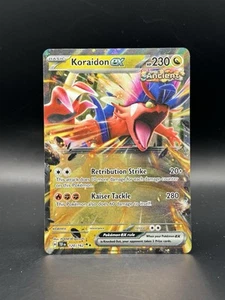 🔥Pokémon TCG-Koraidon ex-120/162-Sv05: Temporal Forces-Double Rare-Holo-M/NM🔥 - Picture 1 of 2