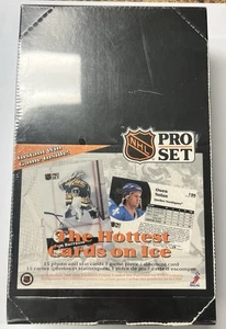 1991-92 Pro Set Series 1 Hockey Factory Sealed Wax Box 36 Packs (English) SEALED - Bild 1 von 2
