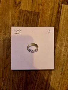 NEW SEALED Oura Ring 4 Smart Ring 4th Gen. Size 8 Gold Activity Tracker - Picture 1 of 1