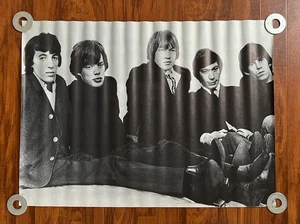 Vintage Original 1967 The Rolling Stones Rock Band Large Poster 40.5” X 29.25” - Picture 1 of 11