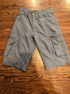 Tony Hawk Cargo Shorts -  Boys Size 8 Gray - Picture 1 of 6