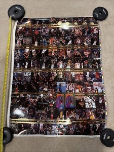 1994 CLASSIC DRAFT - GOLD PARALLEL - UNCUT SHEET Basketball Weber - Imagen 1 de 23