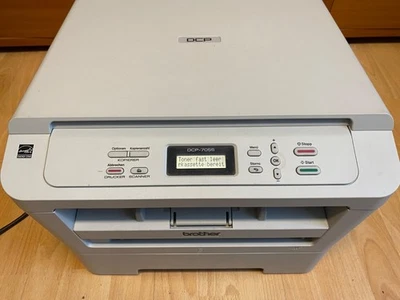 Brother DCP 7055, Laserdrucker, Scan & Kopie. Toner leer. - Bild 1 von 2