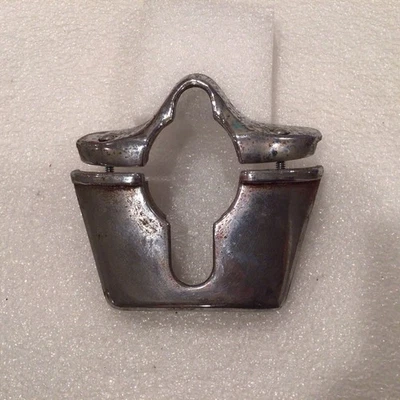 Vintage Lower Chrome Steering Column Cover Hudson Pontiac Chevy Ford - PARTS! - Image 1 of 4