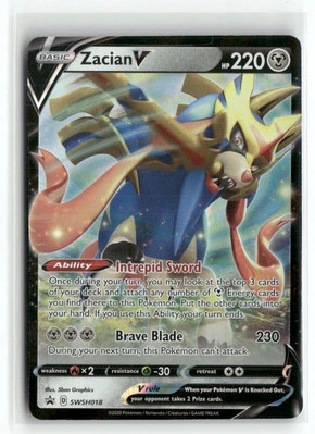 SWSH: Sword & Shield Promo Cards #SWSH018 Zacian V - Image 1 of 2