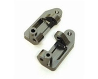 Gunmetal Aluminum Caster Blocks fits Traxxas 2WD Stampede/Slash/Rustler ST3632GM - Image 1 of 2