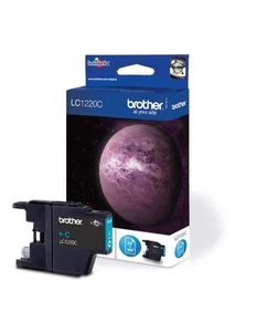 Brother LC-1220C Inkjet Cartridge, Cyan, Single Pack, Standard Yield, Includes 1 - Bild 1 von 8