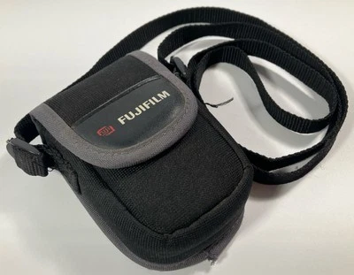 Vintage Fujifilm Camera Bag Soft Case Pouch Cross Body Shoulder Strap Travel OEM - Image 1 of 4
