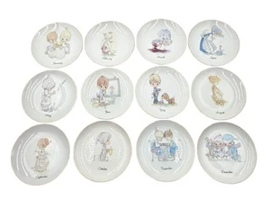 Precious Moments Calendar Plate Collection, 1983, SET OF 12 - Picture 1 of 4