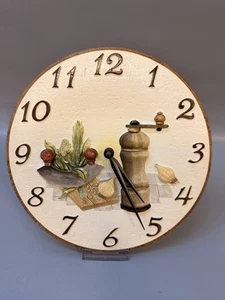 Terrastudio -Pfeffermühle Durchmesser 26cm-Küchenuhr - Bild 1 von 6