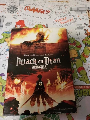 Attack on Titan Season 1 Part 1 (2 DVD Set) Episodes 1-13 Anime w/ slipcover - Image 1 of 4