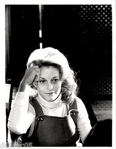 1971 ORIGINAL PHOTO BY MIKE ANDERSEN BLONDE HAIR ACTRESS SINGER CONSTANCE TOWERS - Picture 1 of 2