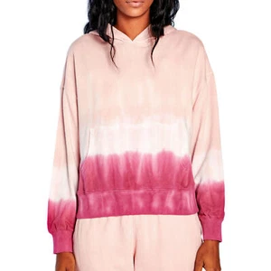 Wildfox Olivia Women's Multicolor Long Sleeve Tie-Dye Hoodie Sweatshirt New - Picture 1 of 7