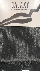 HUDSON Damen Feinstrick-Strumpfhose GALAXY mit Lurexglitzer schwarz Gr. S - Bild 1 von 1