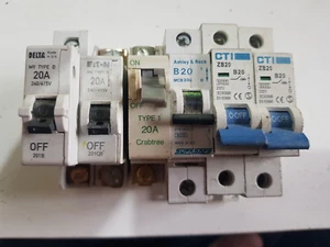 DELTA 201B EATON 201QB CANGREJO TIPO 1 ASHLEY & ROCK 20G CTI ZB20 TODO 20A - Imagen 1 de 13