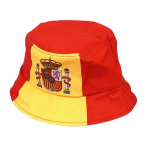 Spanien Sonnenhut Unigröße WM EM Fan NEU Spain Espana Sunhat Fisherhat Unisize - Picture 1 of 1